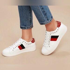 Steve Madden Women's Belle Studded Sneaker